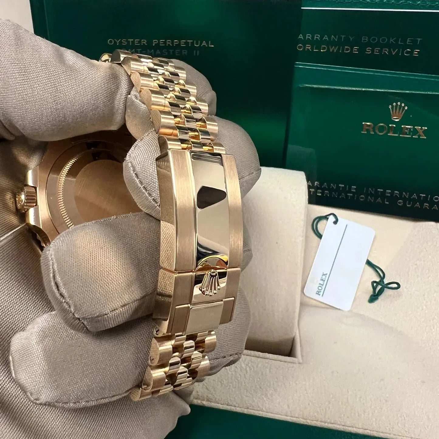 GMT-Master II NEW RELEASE 2023 Jubilee 18ct Yellow Gold 126718GRNR-0001/126713GRNR-0001