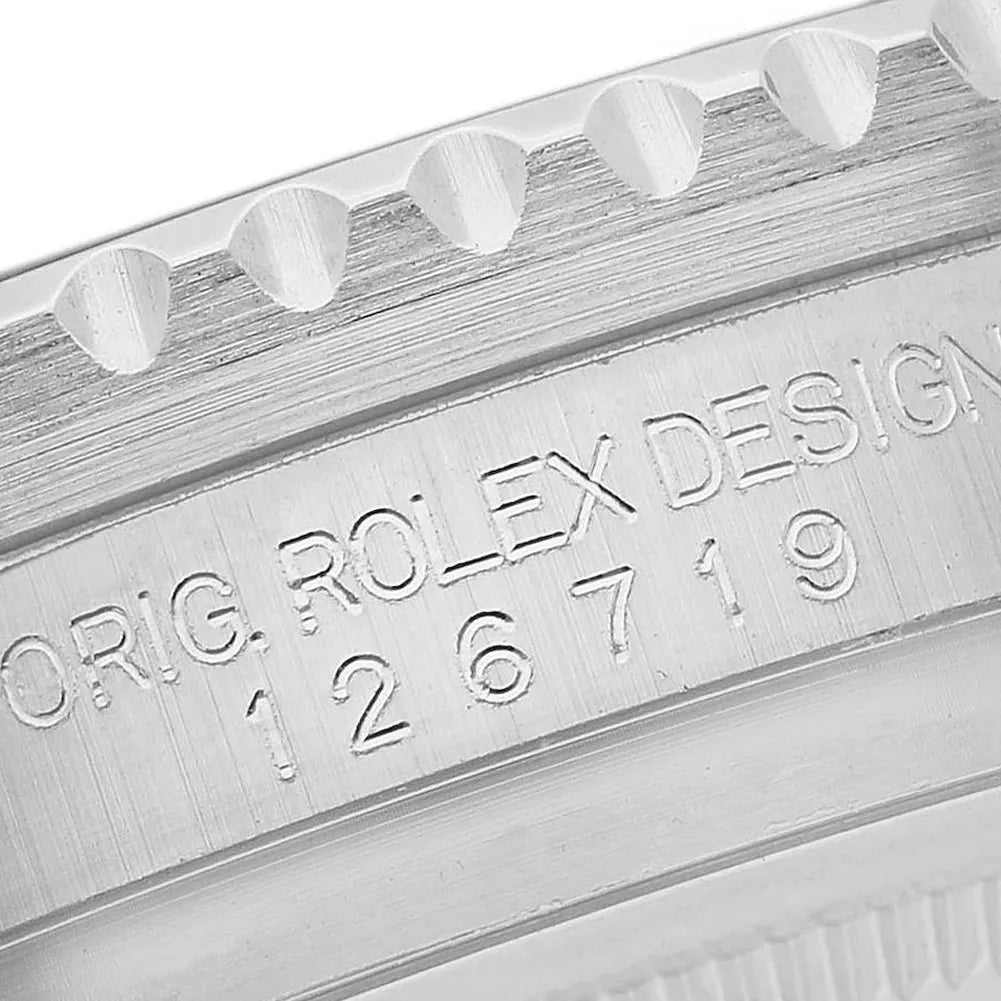 GMT Master II White Gold Pepsi Bezel Blue Dial Men's Watch m126719blro-0003