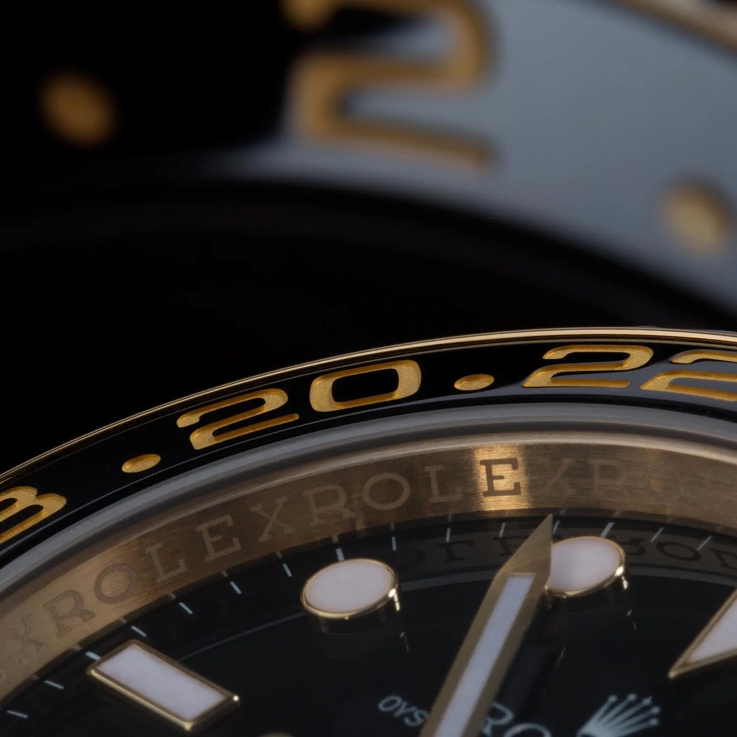 GMT Master II 18k Yellow Gold Oyster Bracelet 116718LN Unworn