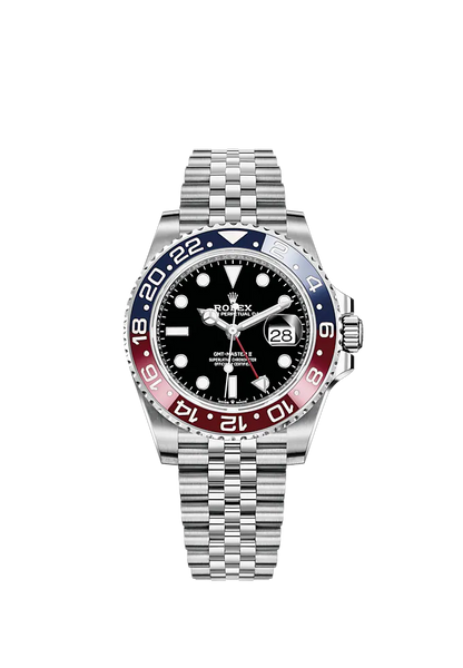 GMT-Master II 40mm Stainless Steel m126710 Series Batman & Pepsi