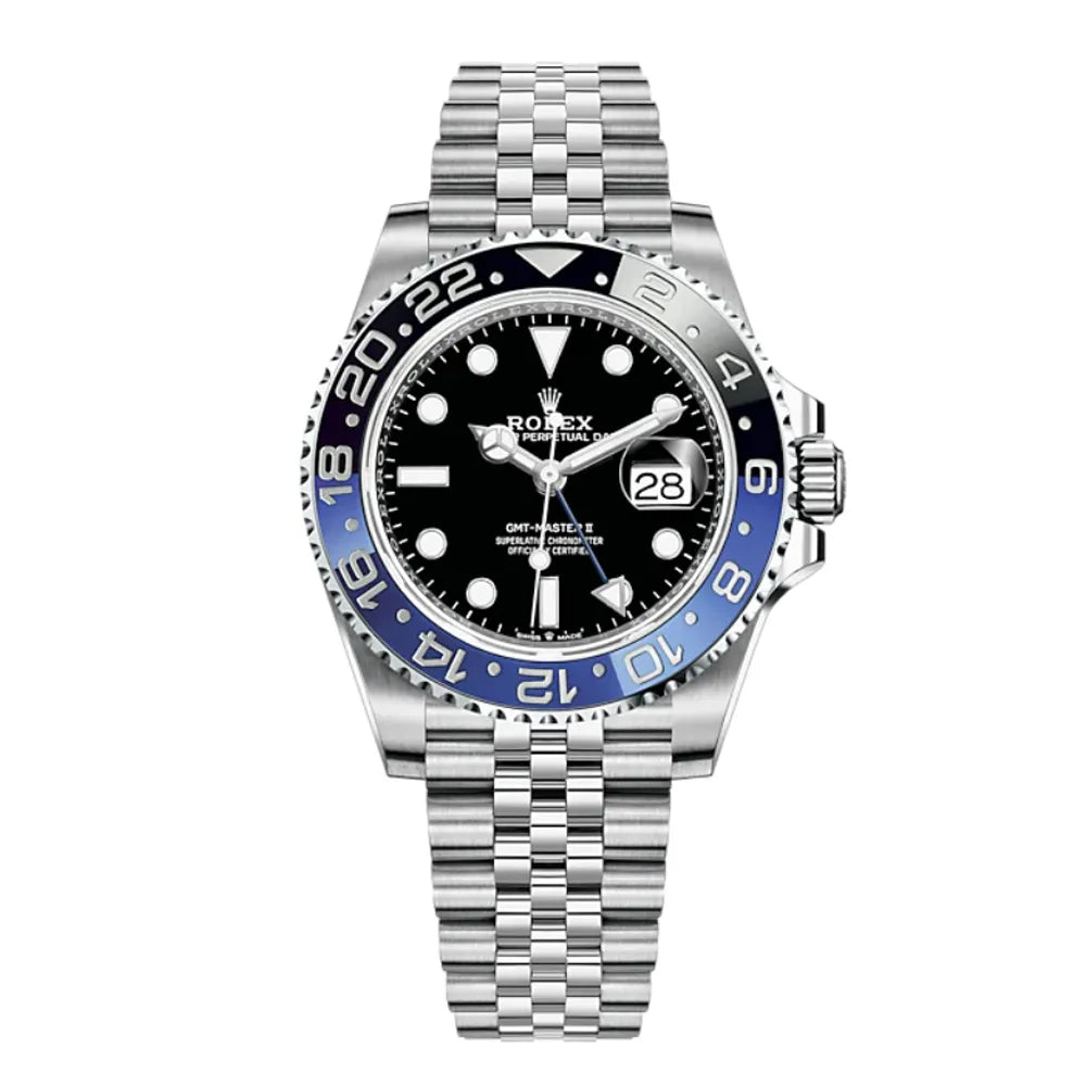 GMT-Master II 40mm Stainless Steel m126710 Series Batman & Pepsi
