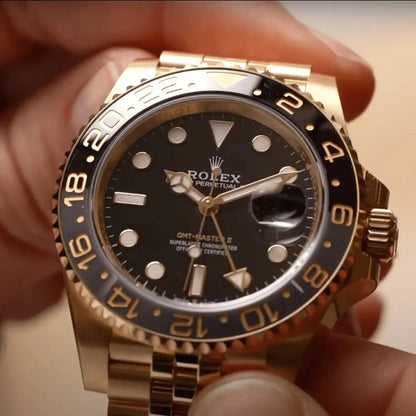 GMT-Master II NEW RELEASE 2023 Jubilee 18ct Yellow Gold 126718GRNR-0001
