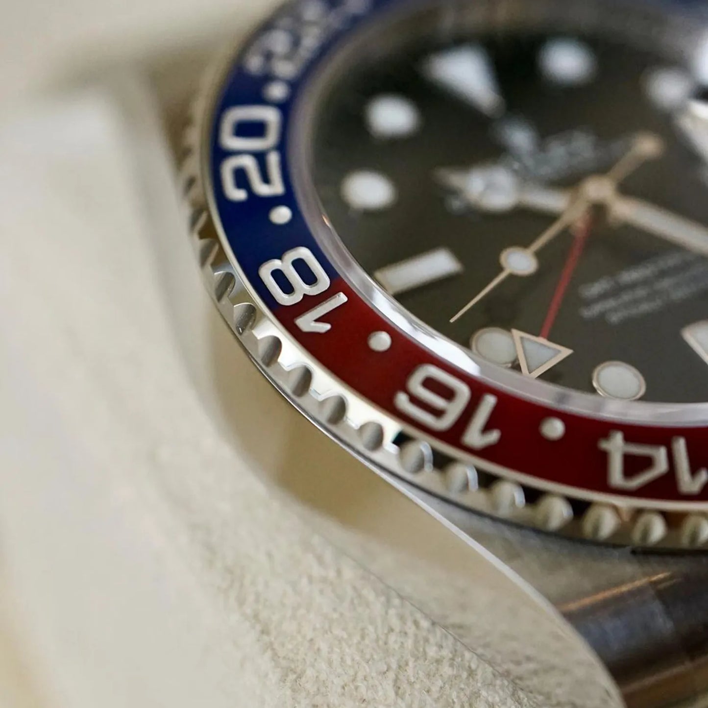 GMT-Master II 40mm Stainless Steel m126710 Series Batman & Pepsi