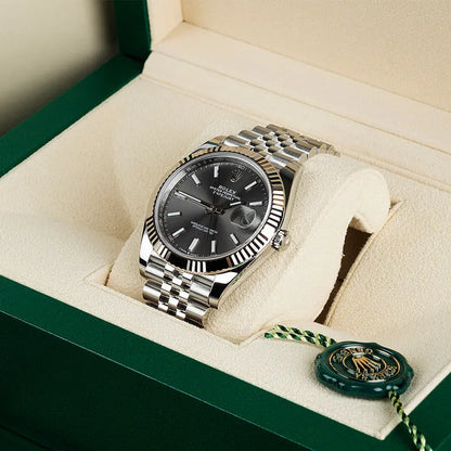 Datejust 41 Oystersteel and white gold M126334-0014