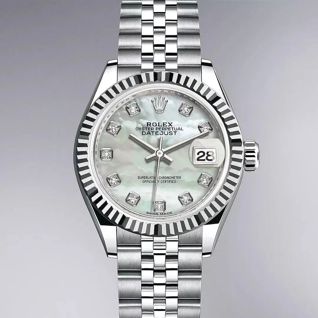 Womens Datejust Diamond Scale Multiple Dial Options 36mm