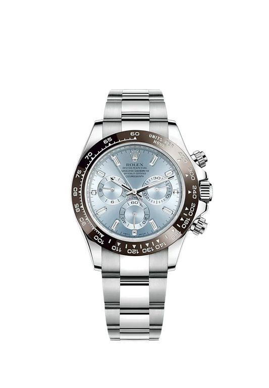 Cosmograph Daytona 40mm Platinum Ice-Blue Dial m116506-0002