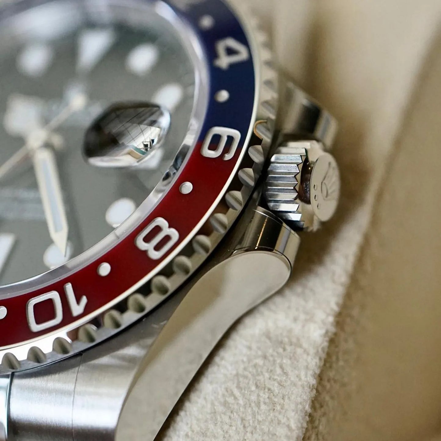 GMT-Master II 40mm Stainless Steel m126710 Series Batman & Pepsi