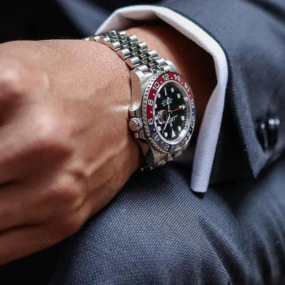 GMT-Master II 40mm Stainless Steel m126710 Series Batman & Pepsi