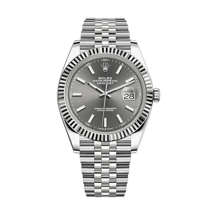 Datejust 41 Oystersteel and white gold M126334-0014
