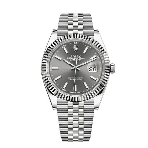Datejust 41 Oystersteel and white gold M126334-0014