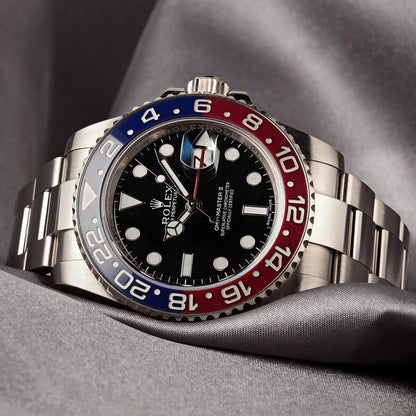 GMT-Master II 40mm Stainless Steel m126710 Series Batman & Pepsi