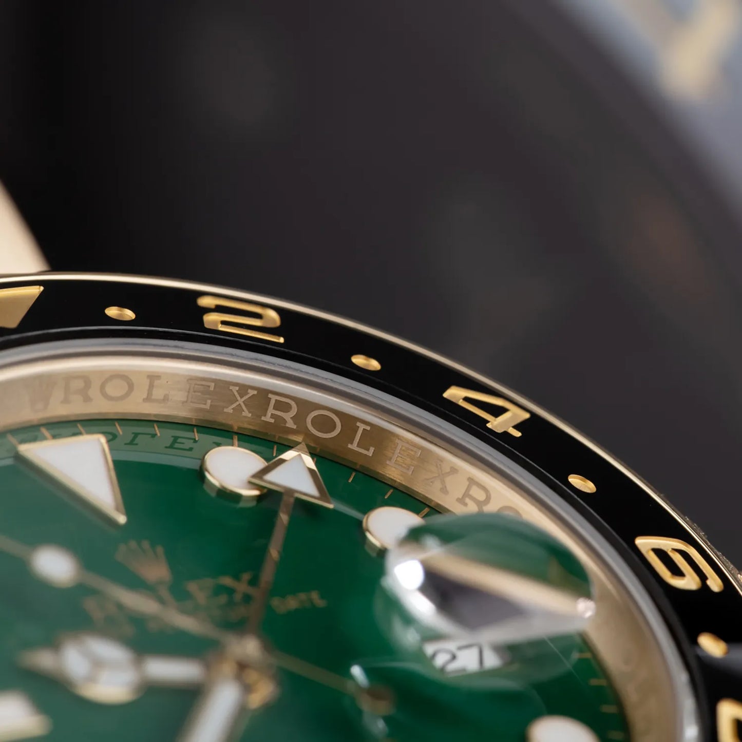 GMT Master II 18k Yellow Gold Oyster Bracelet 116718LN Unworn