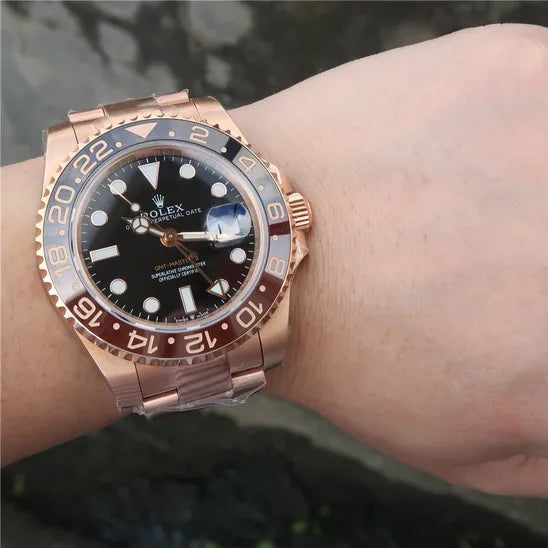 GMT Master 2 Rose Gold Multicolor Selection 40mm