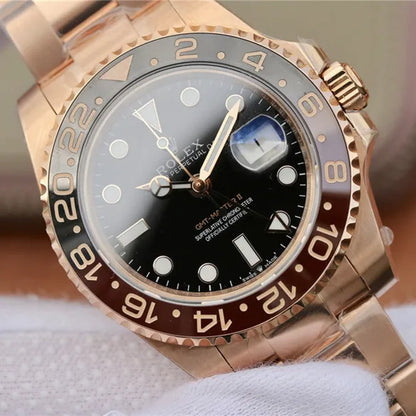 GMT Master 2 Rose Gold Multicolor Selection 40mm